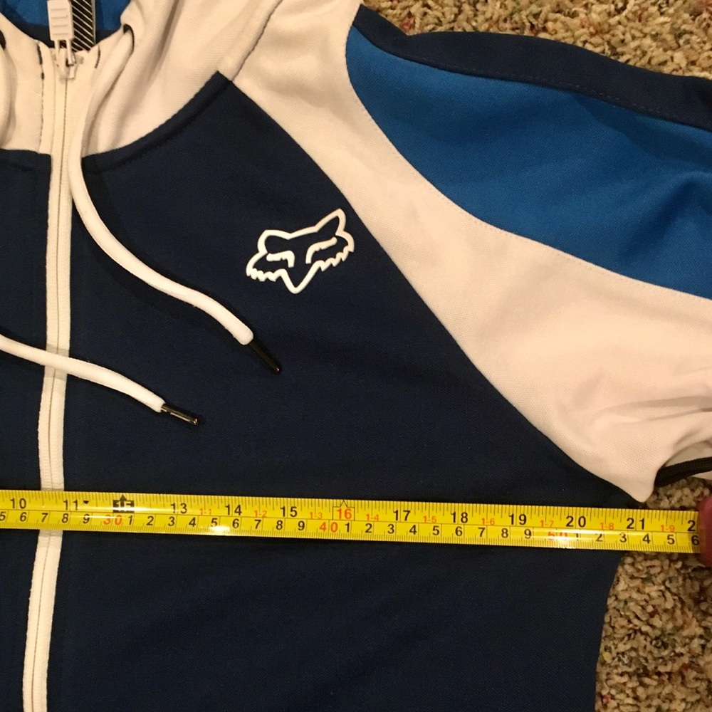 FOX RACING MENS ZIPUP HOODIE *RARE* - Picture 4 of 5